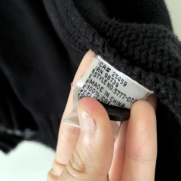 4 You large cotton knit full button down sweater casual thick comfortable warm - Picture 6 of 6